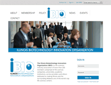 Tablet Screenshot of ibio.org
